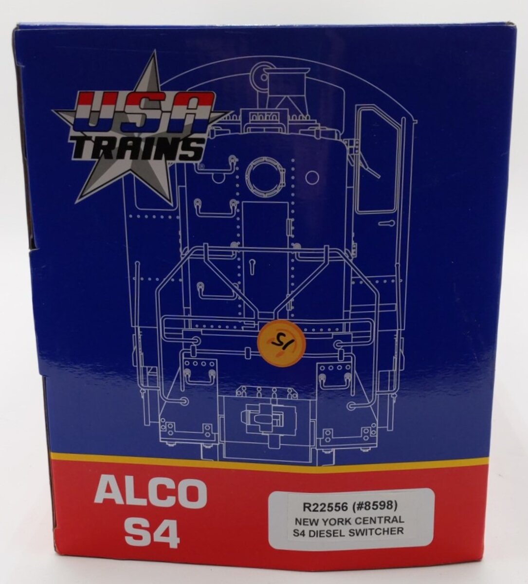 USA Trains R22556 G New York Central ALCO S4 Switcher Diesel Locomotive #8598