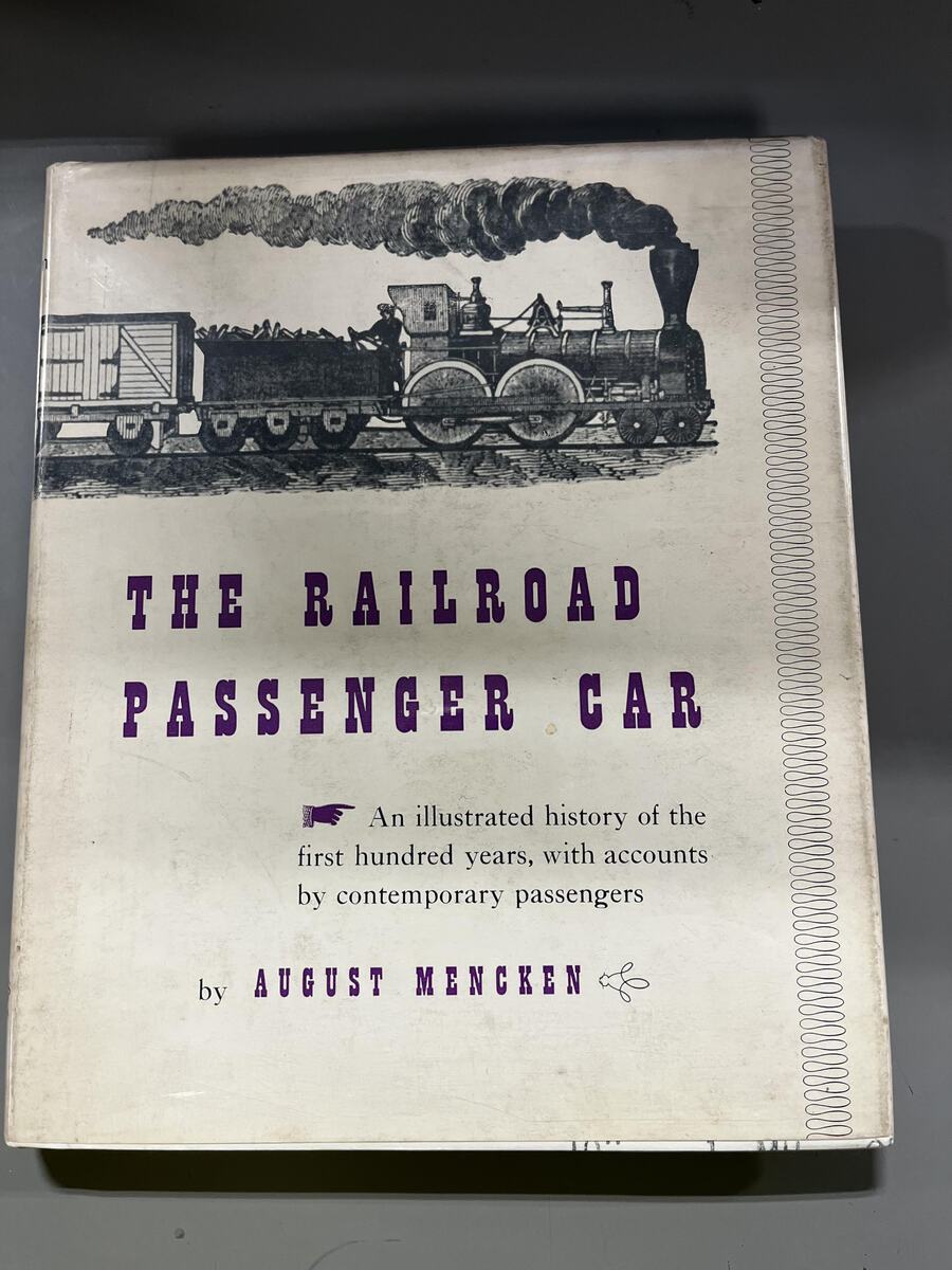 The Railroad Passenger Car hardcover LN