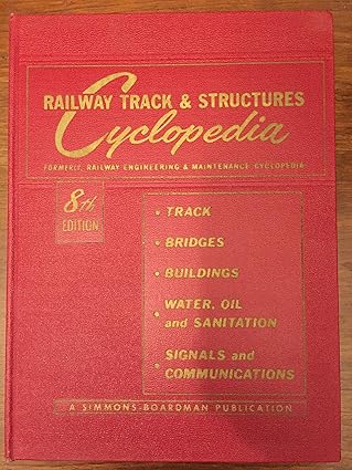 Railway Track & Structures Cyclopedia Hardcover