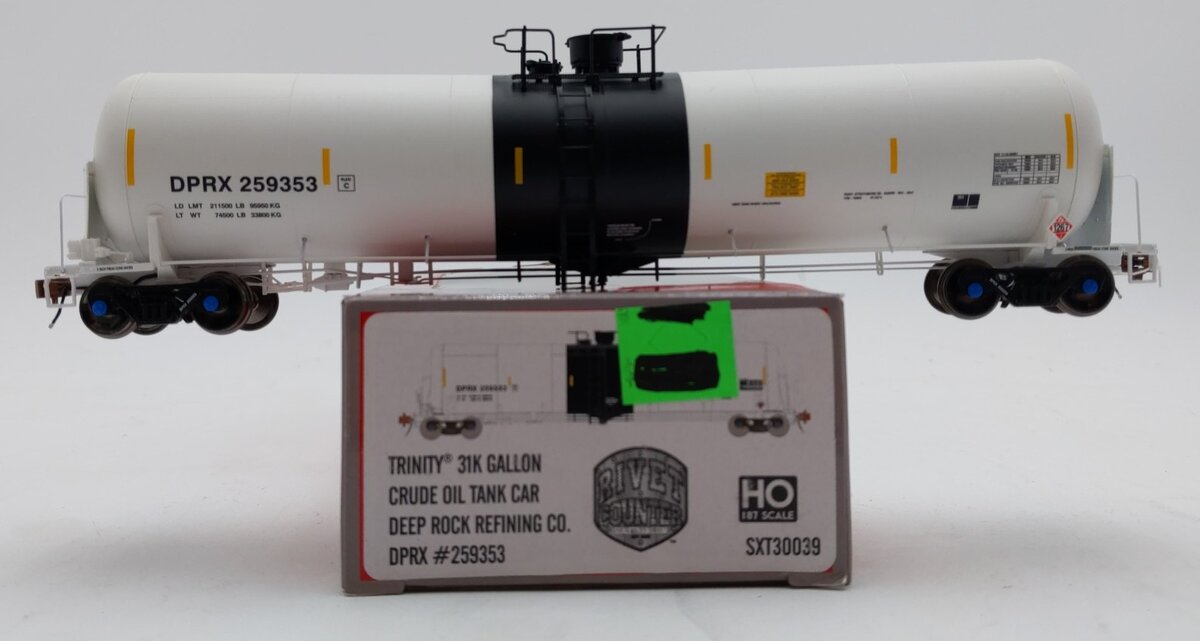 Scale Trains SXT30039 HO DPRX Trinity Rail 31,000 Crude Oil Tank Car #259353