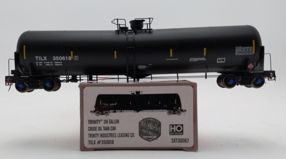 Scale Trains SXT30067 HO TILX Trinity Rail 31,000 Crude Oil Tank Car #350618