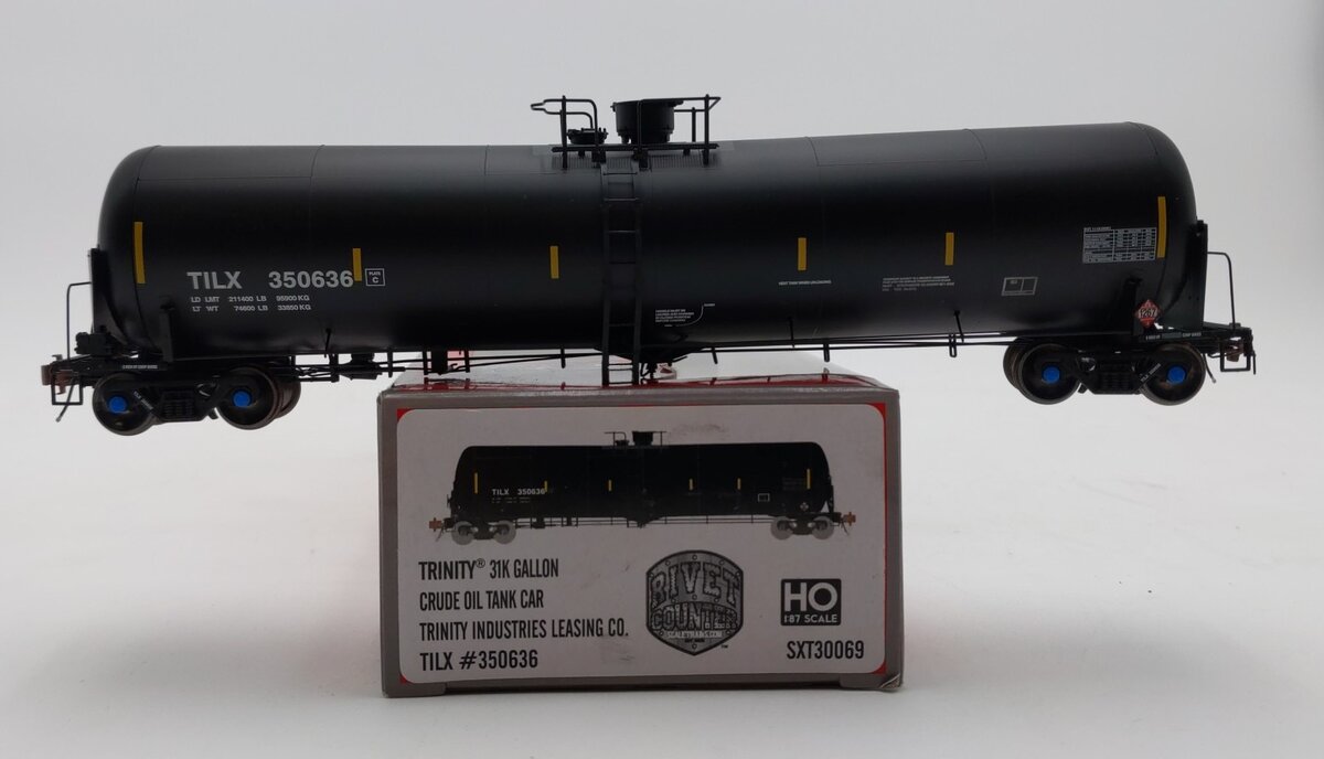 Scale Trains SXT30069 HO TILX Trinity Rail 31,000 Crude Oil Tank Car #350636