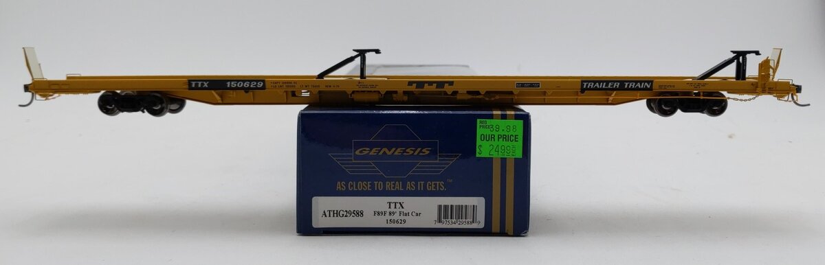 Athearn G29588 HO TTX F89-F89'8" TOFC Flatcar #150629