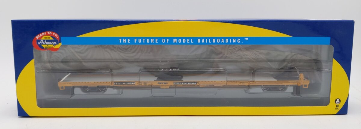 Athearn 93676 HO TTX 85' Flatcar #473044