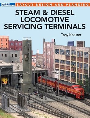 Steam & Diesel Locomotive Servicing Terminals Paperback LN