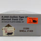 Proto 2000 21282 HO Scale Shell 8,000 Gallon Type 21 Riveted Tank Car #1409