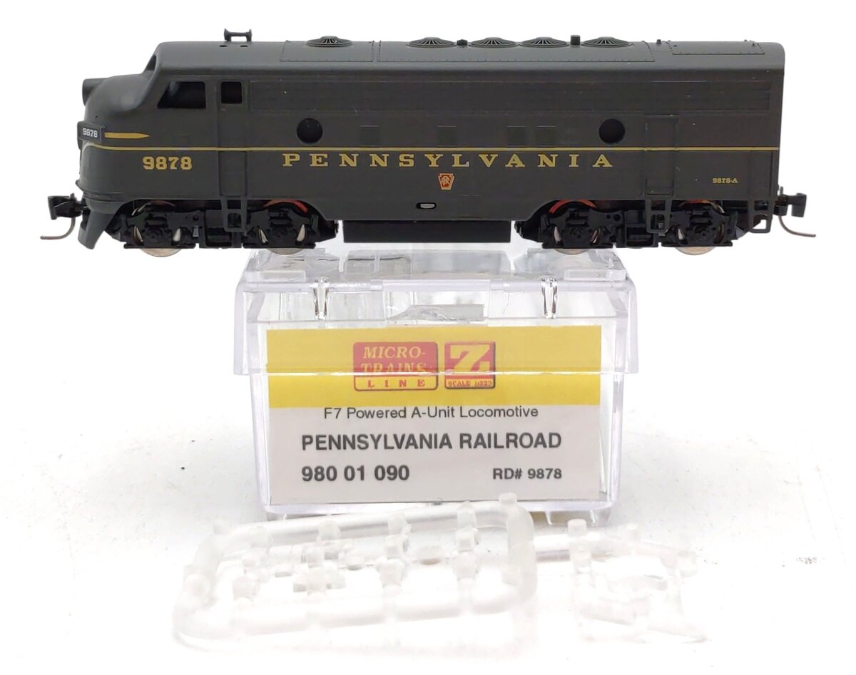 Micro-Trains 98001090 Z Pennsylvania Railroad F7 Powered A-Unit #9646A