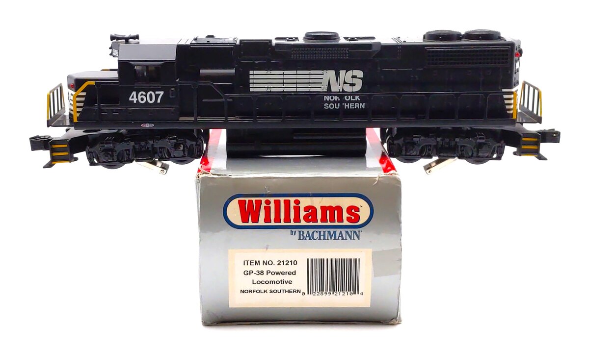 Williams 21210 O Gauge Norfolk Southern Powered GP-38 Diesel Locomotive #4607