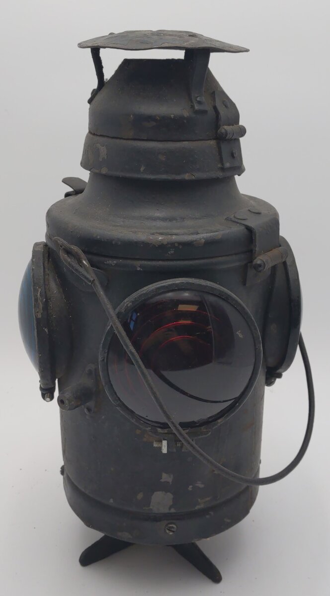 Handlan SL&SFRR 4-Way Switch Lantern