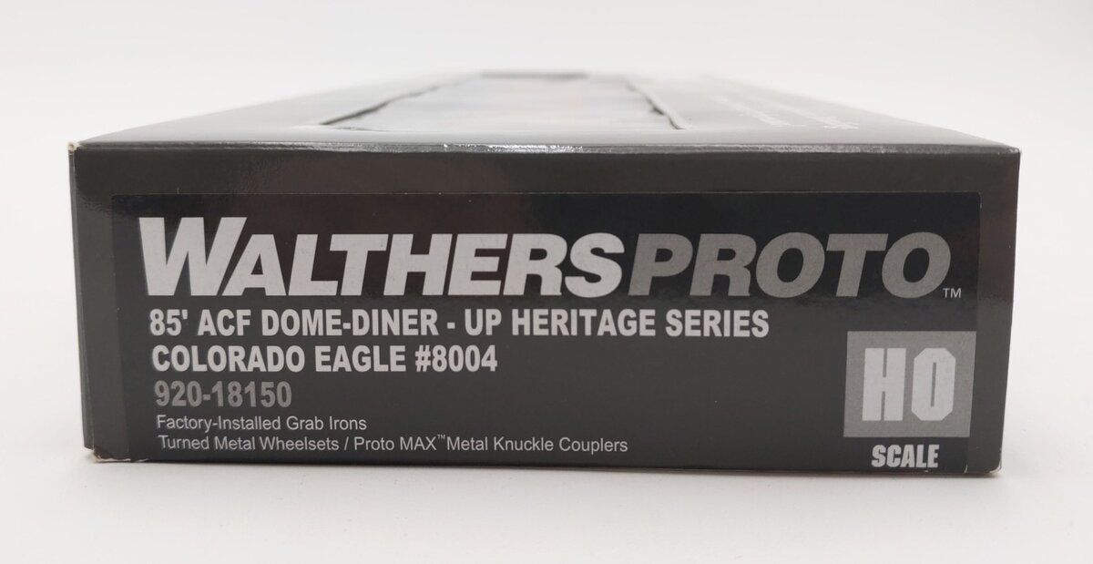 Walthers 920-18150 HO Union Pacific Colorado Eagle 85' ACF Dome Diner Standard