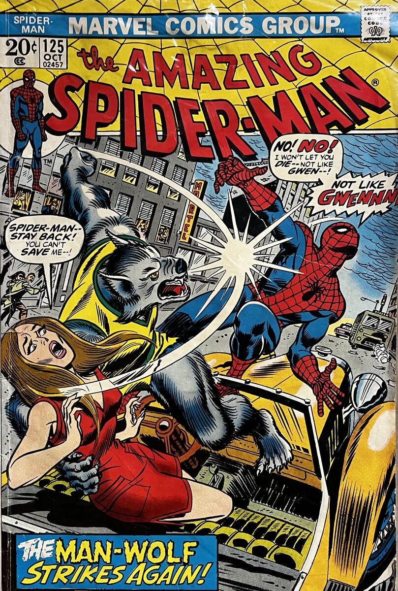 The Amazing Spider-Man The Wolf-Man Strikes Again! 1973  (comic) VG