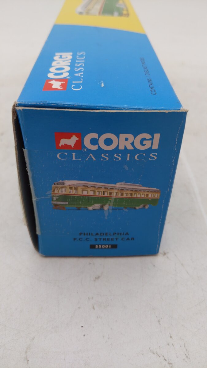 Corgi 55001 1:50 Non-Powered Philadelphia PCC Street Car Limited Edition