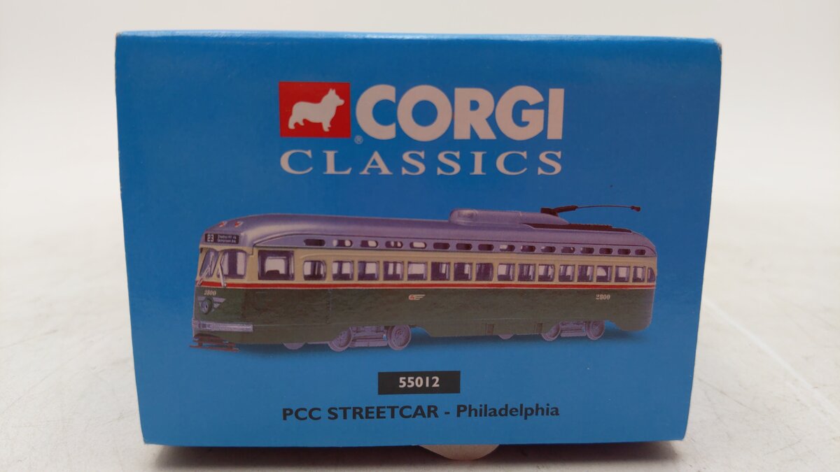 Corgi 55012 1:50 Philadelphia PCC Streetcar – Trainz