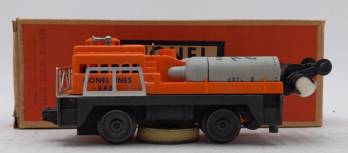 Lionel 3927 Vintage Postwar Motorized Track Cleaner Car #3927 EX/Box