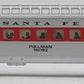Lionel 6-16092 O Gauge Santa Fe Illuminated Full Vista Dome Passenger Car LN/Box