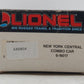 Lionel 6-16017 O Gauge New York Central "Lake Michigan" Combine Car LN/Box