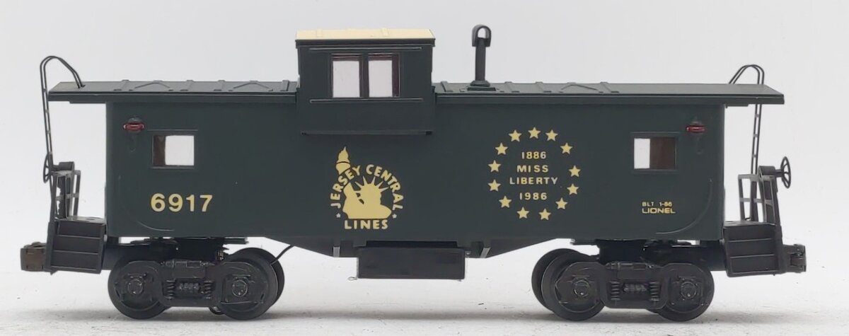 Lionel 6-6917 O Gauge Jersey Central Extended Vision Caboose LN/Box