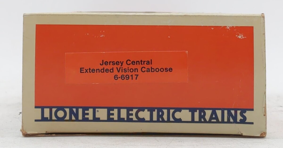 Lionel 6-6917 O Gauge Jersey Central Extended Vision Caboose LN/Box