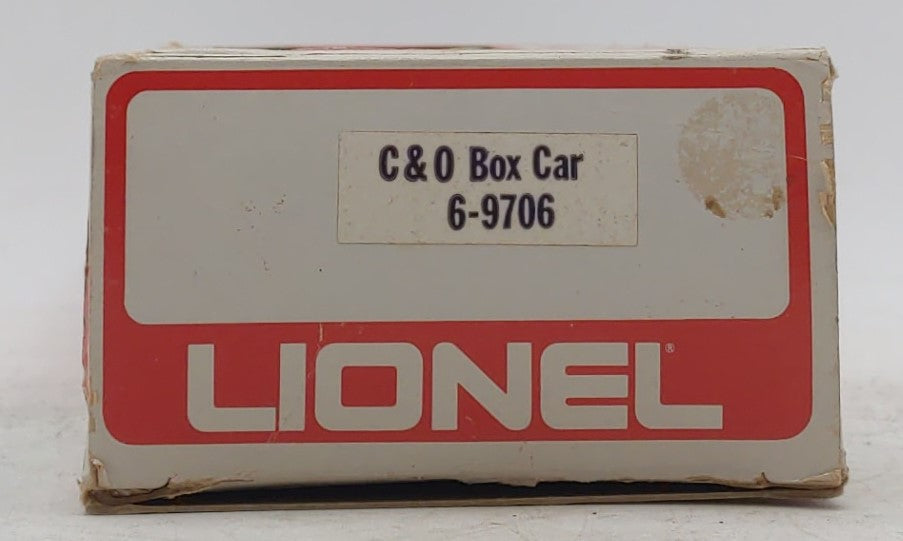 Lionel 6-9706 O Gauge Chesapeake and Ohio Boxcar LN/Box