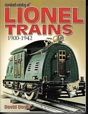 Standard Catalog of Lionel Trains 1900-1942 Paperback VG
