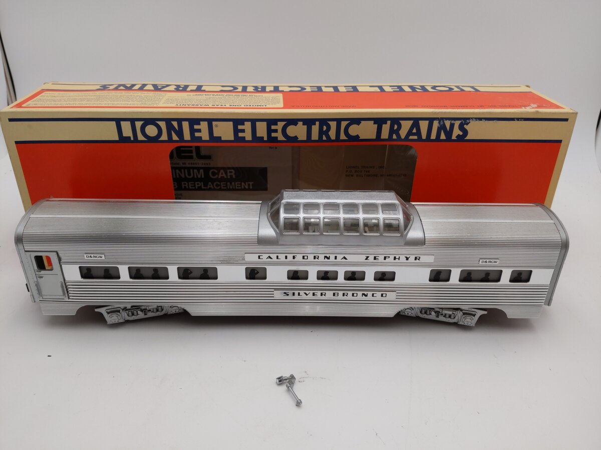 Lionel 6-19123 O Gauge California Zephyr 