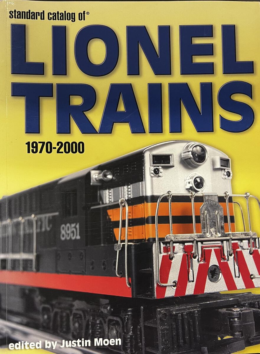 Standard Catalog Of Lionel Trains, 1970-2000 Paperback LN