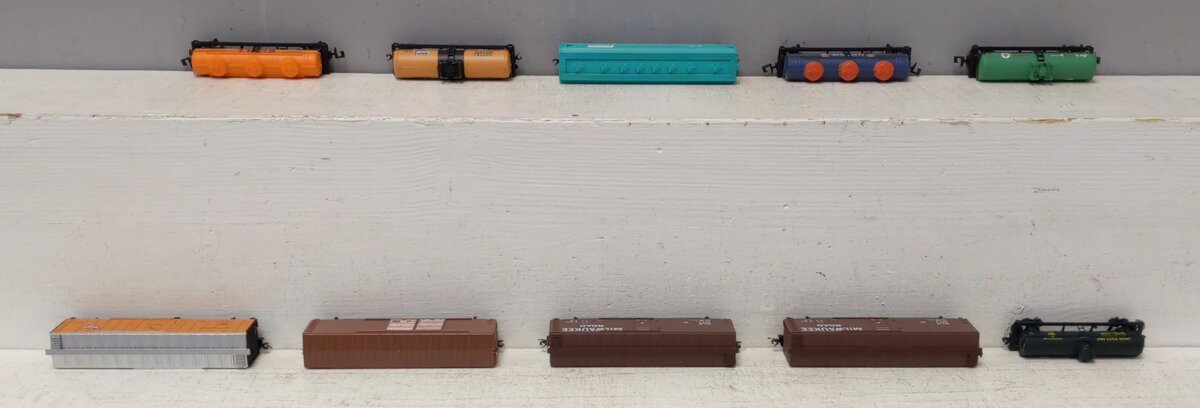 Micro-Trains, BLW, Bachmann N Scale Freight Cars [10] VG