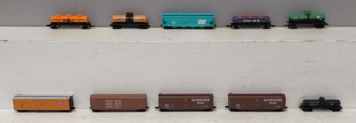 Micro-Trains, BLW, Bachmann N Scale Freight Cars [10] VG