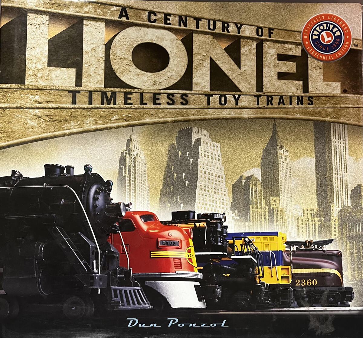 Lionel - A Century Of Timeless Toy Trains Hardcover LN