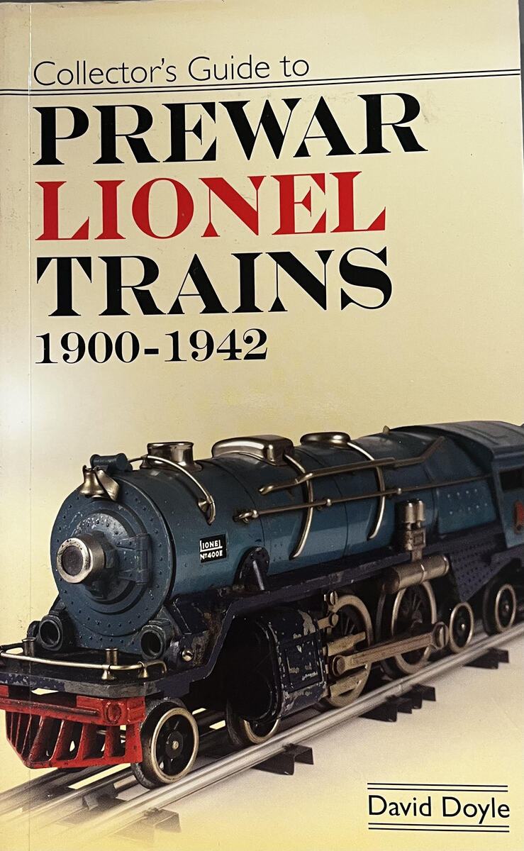 Collectors Guide to Prewar Lionel Trains 1900-1942 Paperback LN