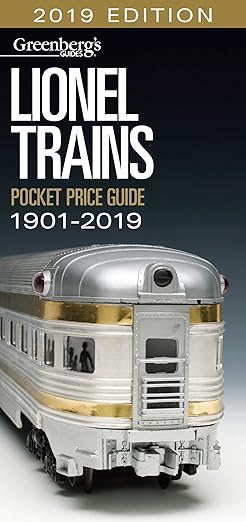Lionel Trains Pocket Price Guide 1901-2019 (Greenberg's Guides) Paperback LN