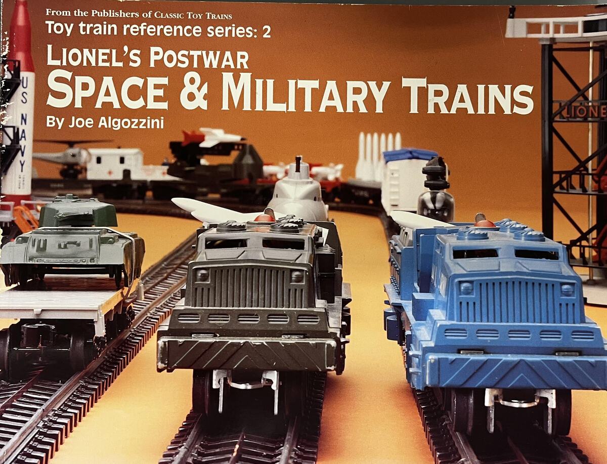 Lionel's Postwar Space & Military Trains Toy Train Reference Series, 2 Paperback VG