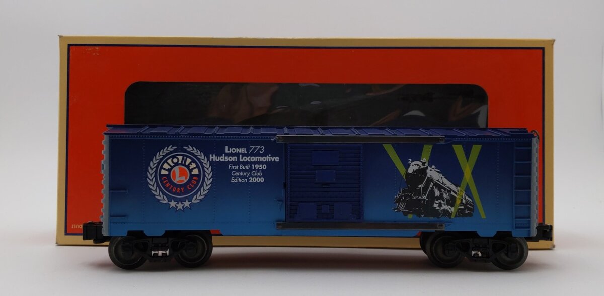 Lionel 6-39201 O Gauge Century Club Hudson Boxcar #773 EX/Box