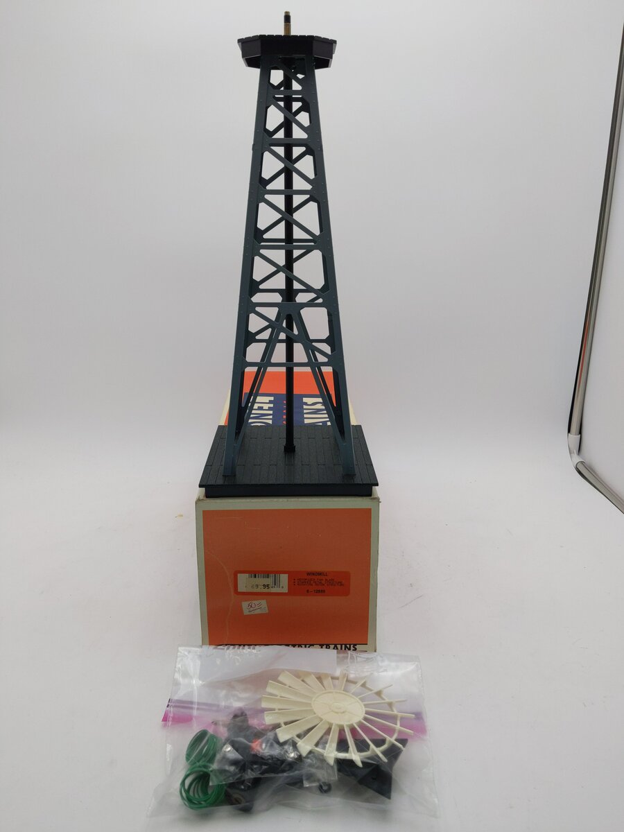 Lionel 6-12889 O Gauge Operating Windmill EX/Box