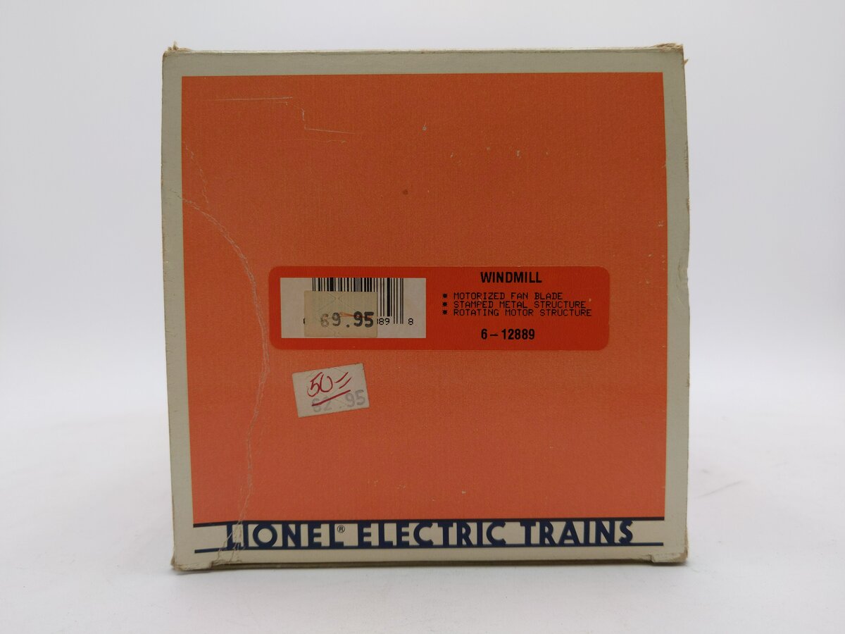 Lionel 6-12889 O Gauge Operating Windmill EX/Box