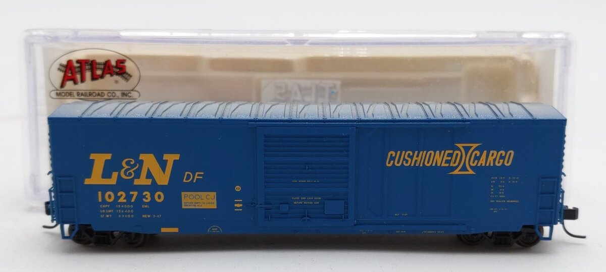 Atlas 45023 N L&N 50' Precision Design Smooth Side Boxcar #102730