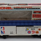 Lionel 6-9623 O Gauge NBA Eastern Boxcar