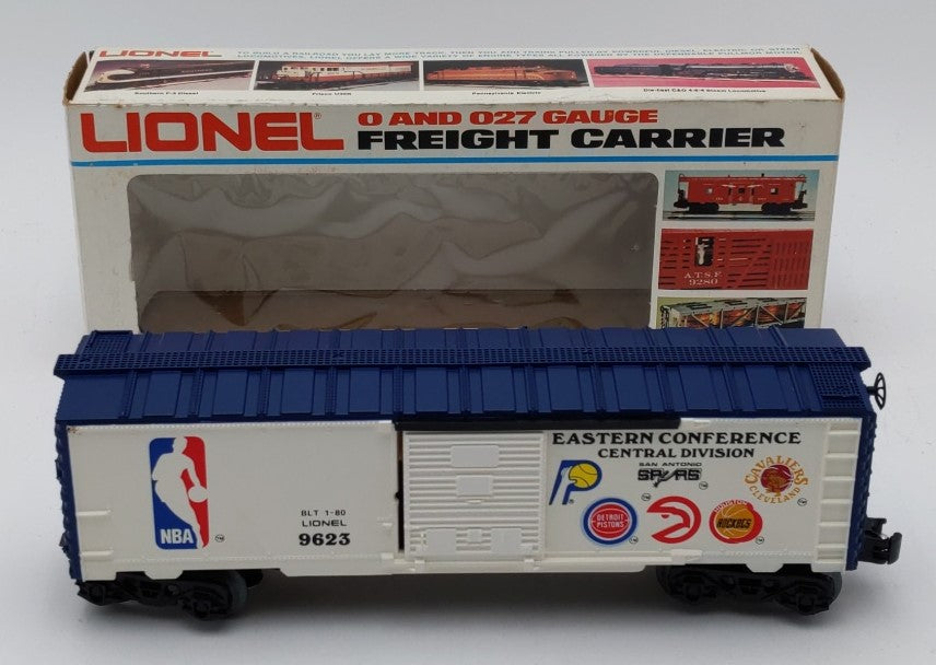 Lionel 6-9623 O Gauge NBA Eastern Boxcar