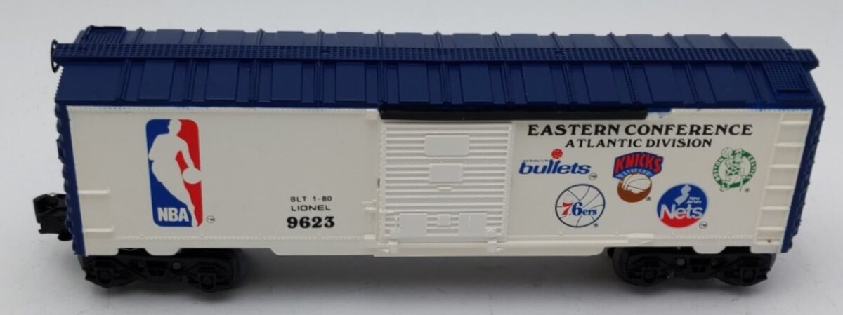 Lionel 6-9623 O Gauge NBA Eastern Boxcar