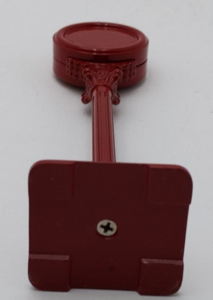 MTH 30-1061 O and 0-27 Red Operating Diecast Street Clock LN/Box