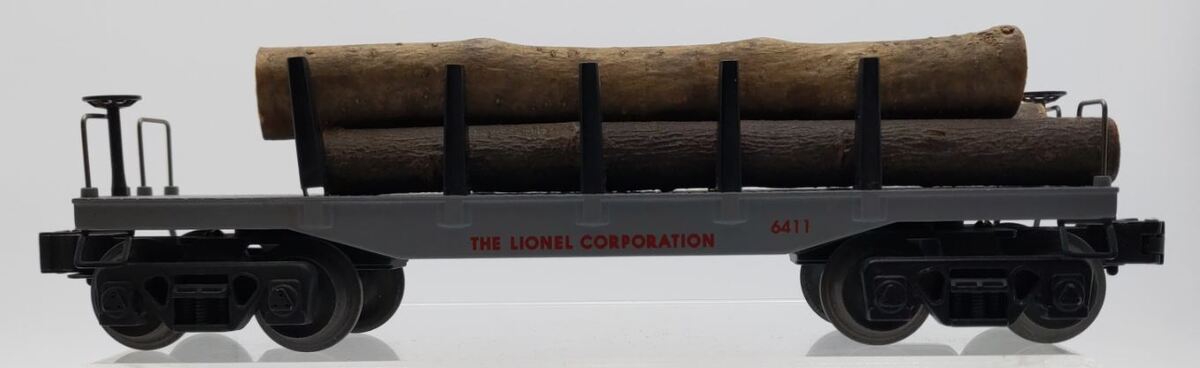 Lionel 6-16963 O Lionel Corporation Flatcar with Log Load #6411