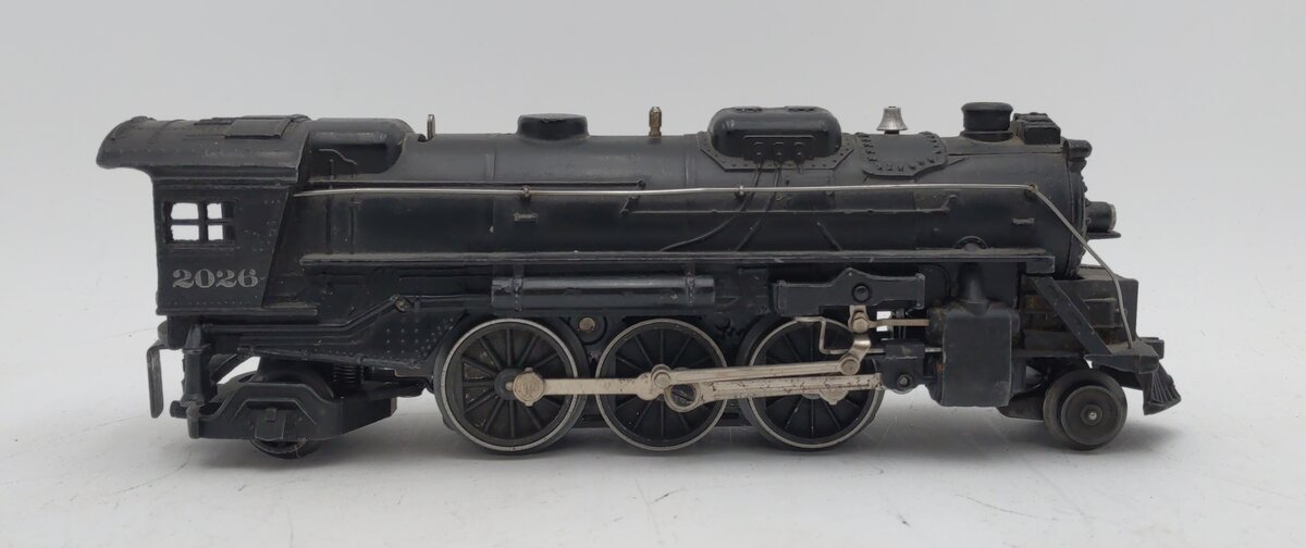 Lionel 2026 Vintage O 2-6-2 Die-Cast Steam Locomotive - Early Version VG