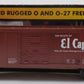 MTH 30-7431 O Gauge Santa Fe AT&SF El Capitan Boxcar #142472 LN/Box