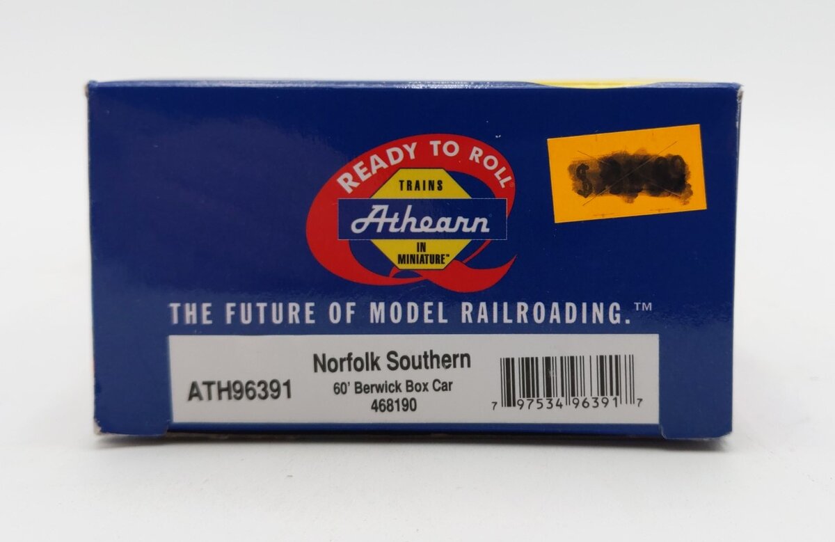 Athearn 96391 HO Norfolk Southern 60' Berwick Hi-Cube Boxcar #468190