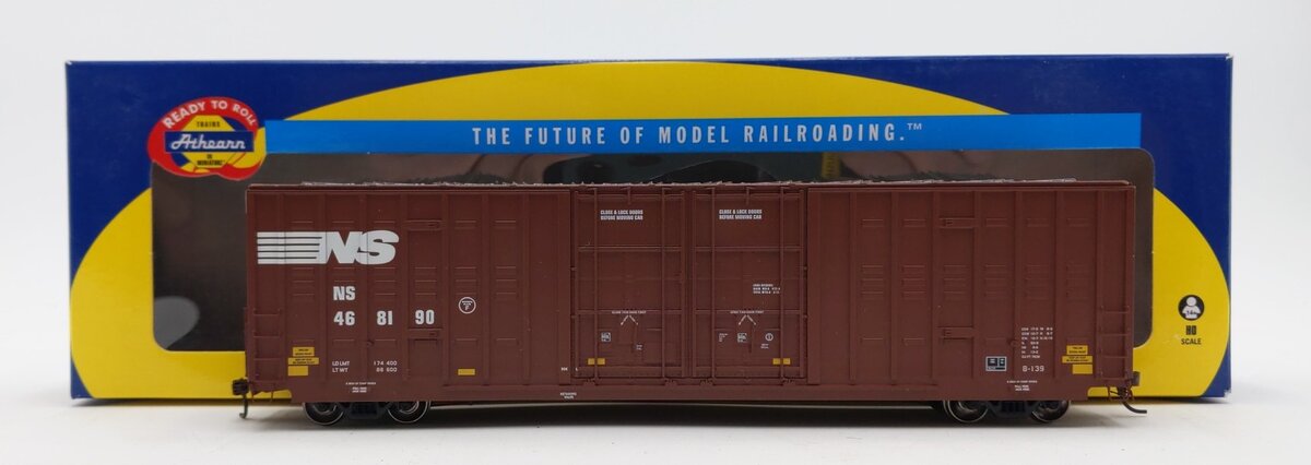 Athearn 96391 HO Norfolk Southern 60' Berwick Hi-Cube Boxcar #468190