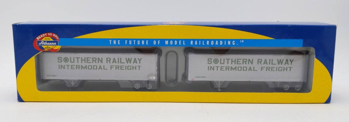 Athearn 73272 HO Southern 40' Fruehauf Z-Van Trailers #2 (Set of 2)