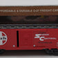 MTH 33-7404 O Gauge Santa Fe Single Door Boxcar #37629 LN/Box