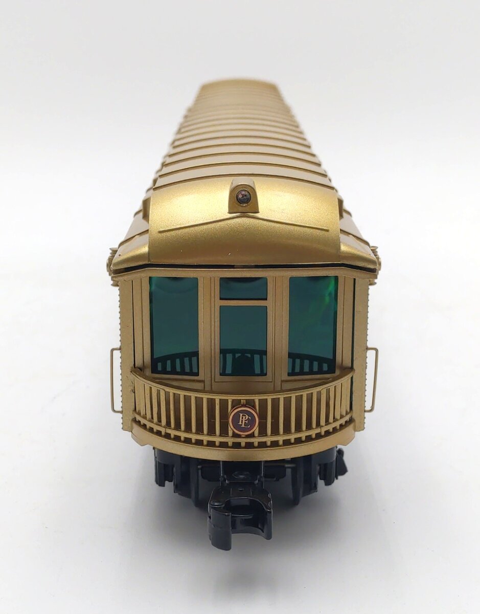 Lionel 6-25796 O Polar Express Scale Gold Observation Car