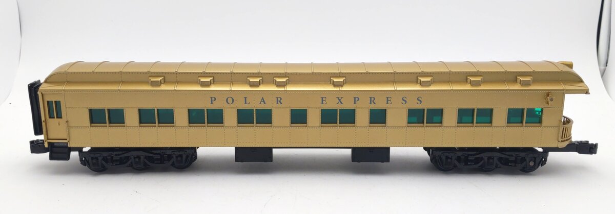 Lionel 6-25796 O Polar Express Scale Gold Observation Car