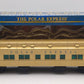 Lionel 6-25796 O Polar Express Scale Gold Observation Car